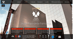 Desktop Screenshot of hotelpierodellafrancesca.it